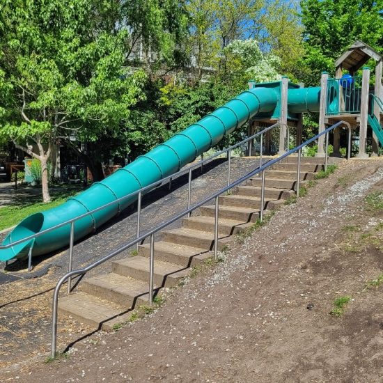 Arbutus greenway park slide2