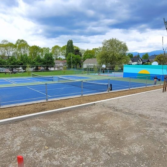 Brewers park tennis courts