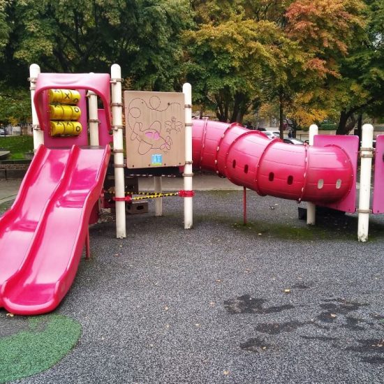 Coal Harbour park toddler playground1