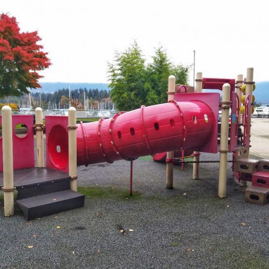 Coal Harbour park toddler playground3