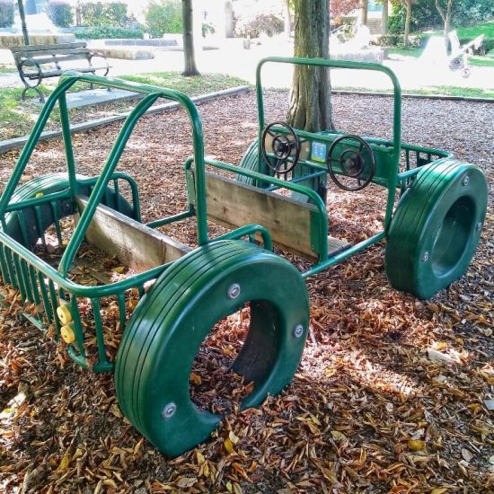Jeep at Granville Loop playground