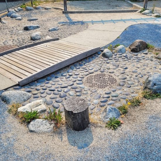 Ground at Hillcrest Riley park preschool playground