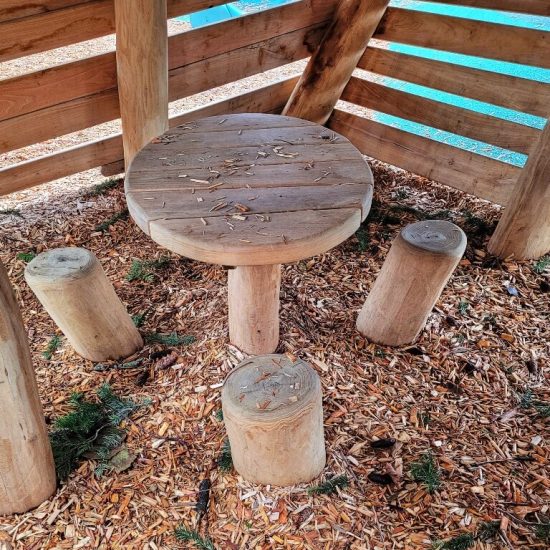 Play table at Jones Park playground