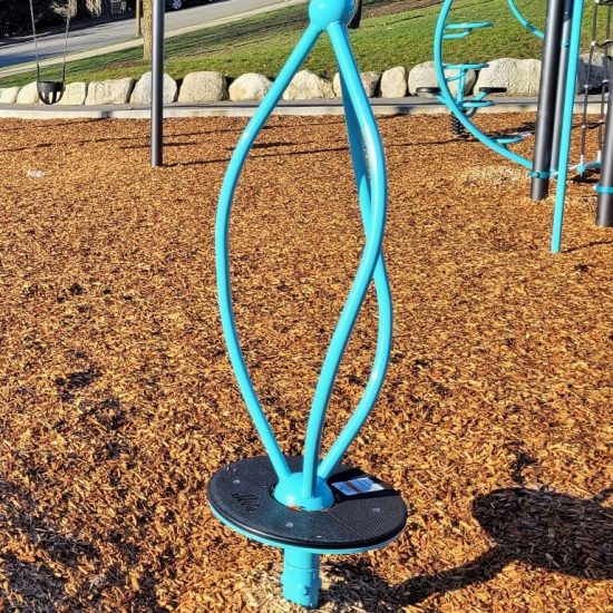 Twirly pole at Kaslo park playground