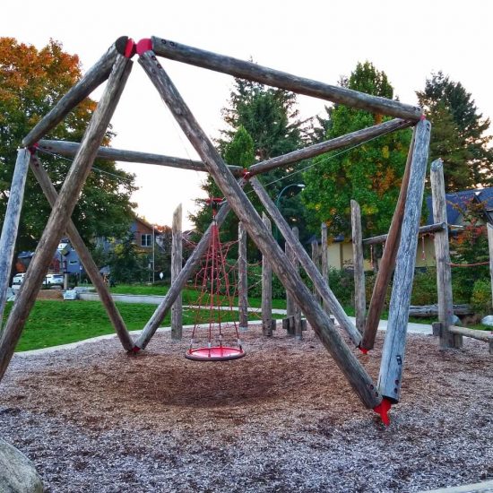 Saucer swing at Lilian To playground