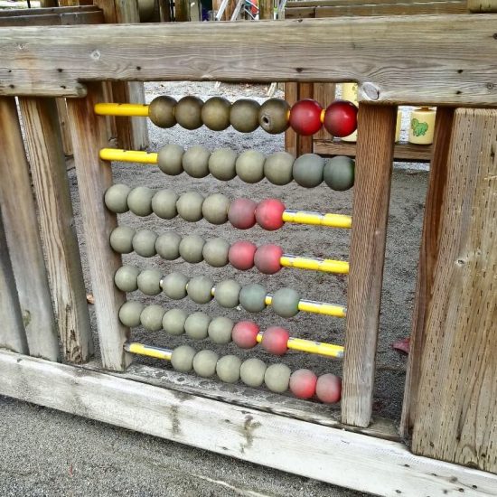 Abacus at Lumbermen's Arch playground
