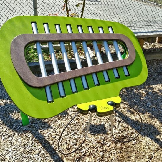 Xyplophone at Mount Pleasant Family Centre playground