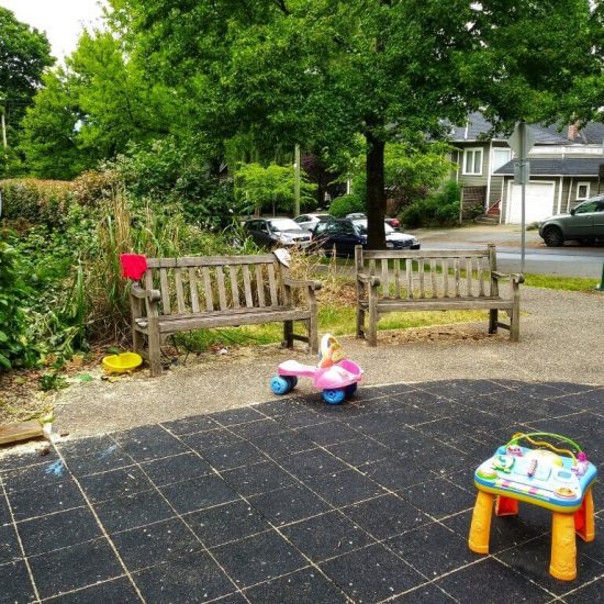 Benches at Major Matthews playground
