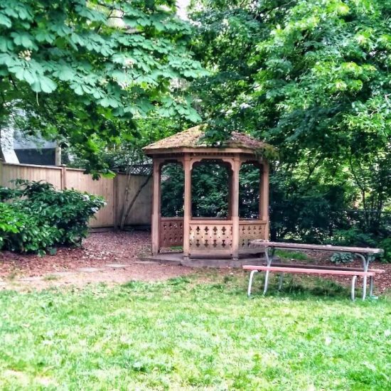 Gazebo at Major Matthews playground