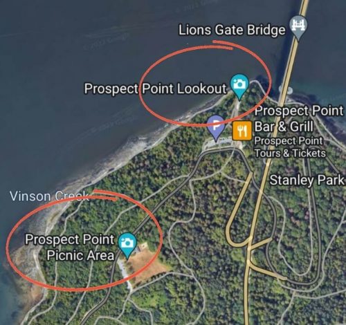 Prospect Point picnic area