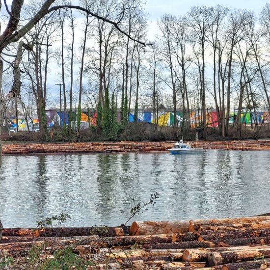 Tugboat at Riverfront Park West playground