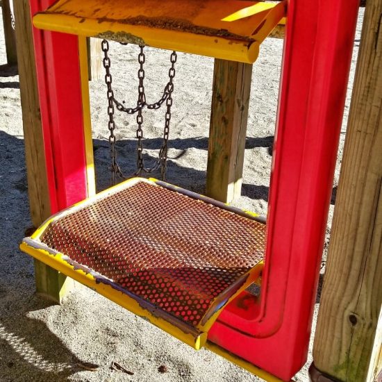 Store panel at Sunnyside Park playground