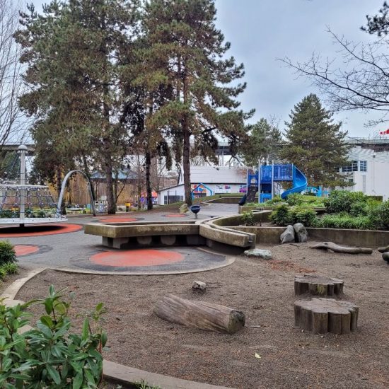 Sutcliffe Park playground on Granville Island