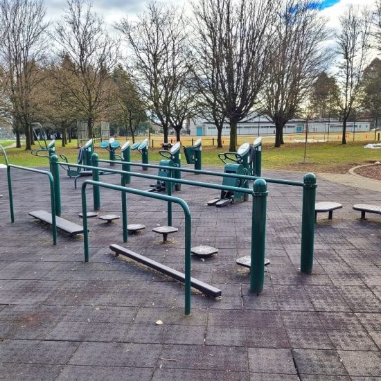 Exercise circuit at Tisdall Park