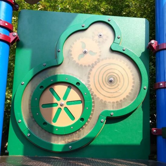 Gears panel at VGH Playground