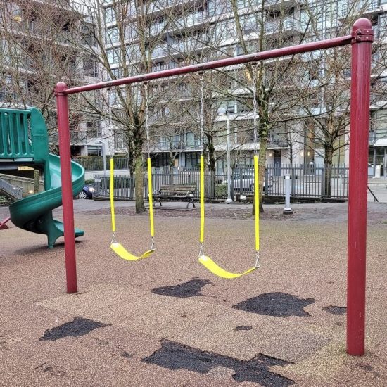 Swings at VGH Playground